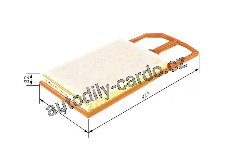Vzduchový filtr BOSCH (BO F026400019) Akční Nabídka