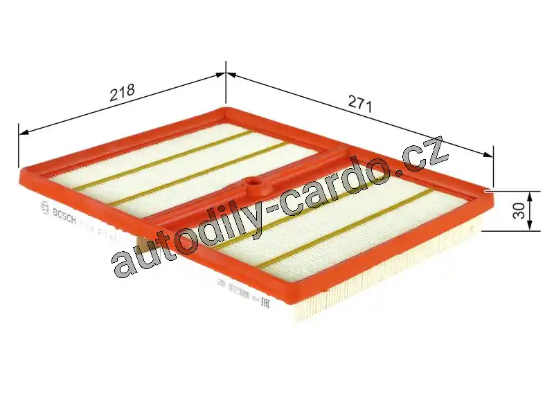 Vzduchový filtr BOSCH (BO F026400611) Dokud Zásoby Vydrží