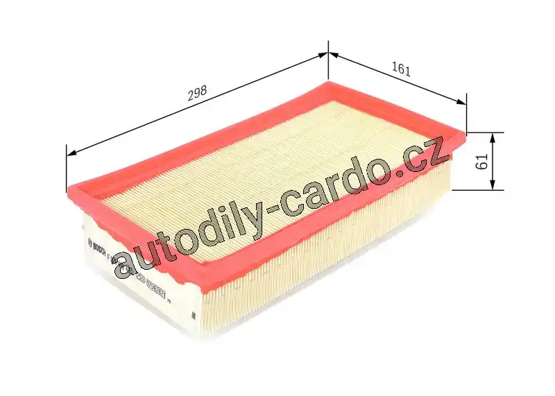 Akční Cena Vzduchový filtr BOSCH (BO F026400433)