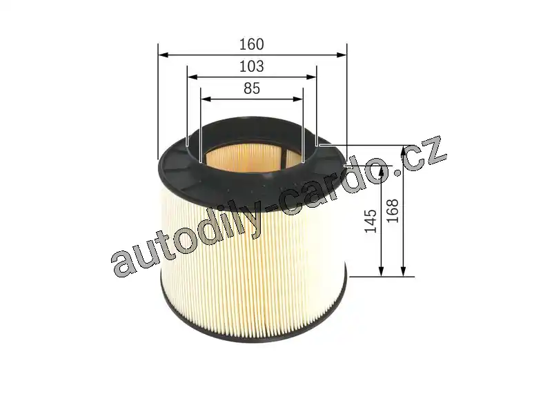 Expresní Doručení Vzduchový filtr BOSCH (BO F026400394)