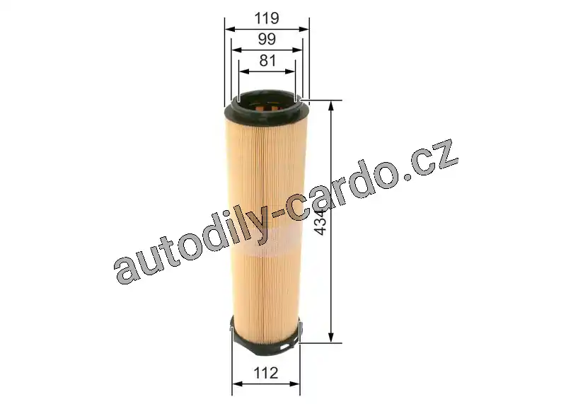 Nejprodávanější Vzduchový filtr BOSCH (BO 1457433334)