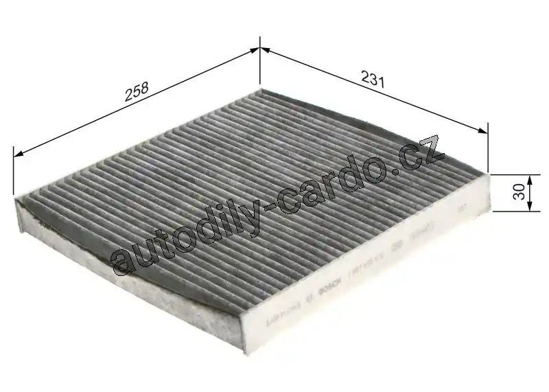Kabinový filtr BOSCH (BO 1987435515) Speciální Cena