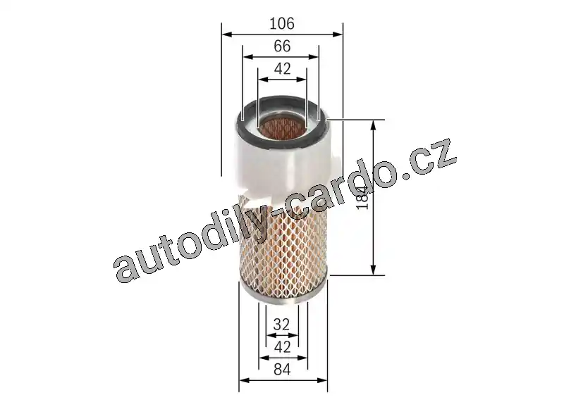 Originální Vzduchový filtr BOSCH (BO F026400337)