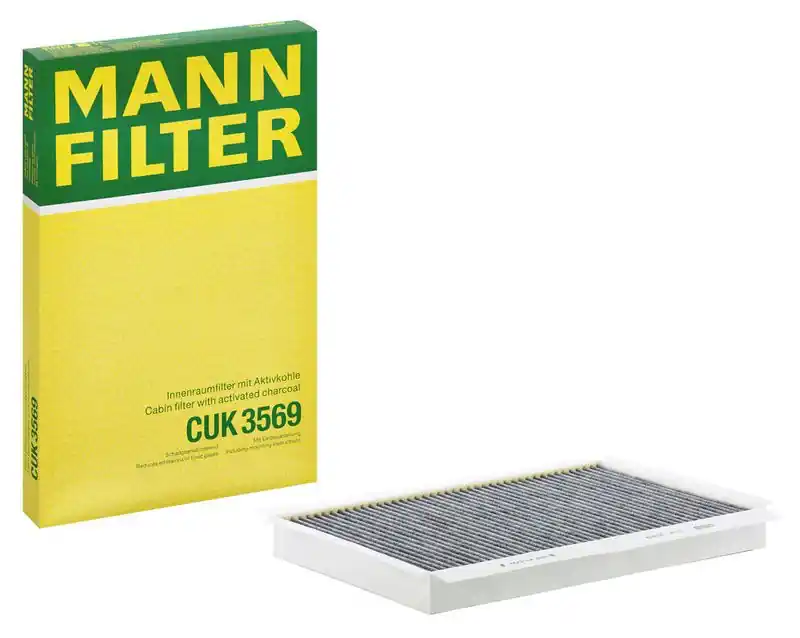 Kabinový filtr MANN CUK3569 (MF CUK3569) - MERCEDES-BENZ, VW Cenový Hit