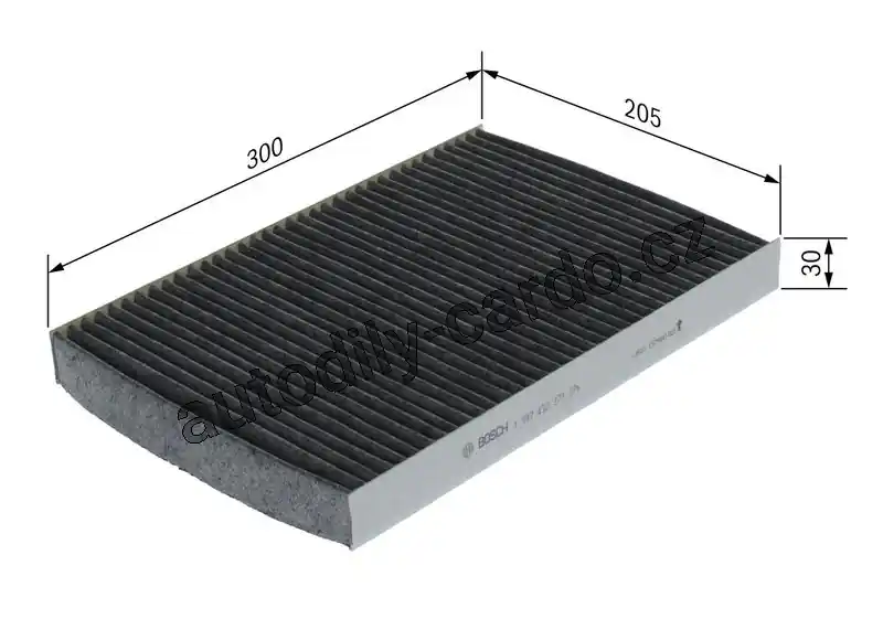 Kabinový filtr BOSCH (BO 1987432371) Speciální Cena