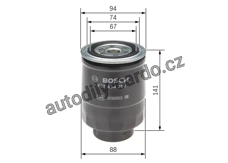 Palivový filtr BOSCH 1457434281 Nakupujte Hned