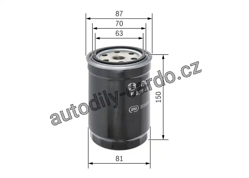 Nová Kolekce Palivový filtr BOSCH (F026402127)