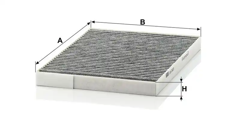 Kabinový filtr MANN CUK2620 (MF CUK2620) - RENAULT Must-Have