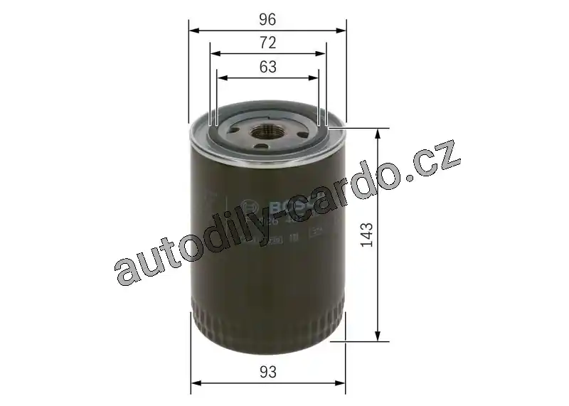Sezónní Sleva Olejový filtr BOSCH (F026407083)