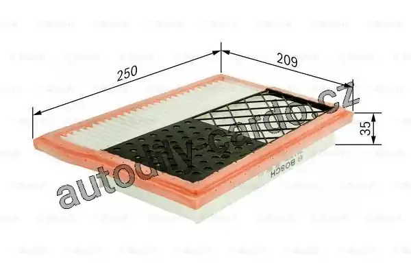 Vzduchový filtr BOSCH (BO F026400215) Pouze Dnes