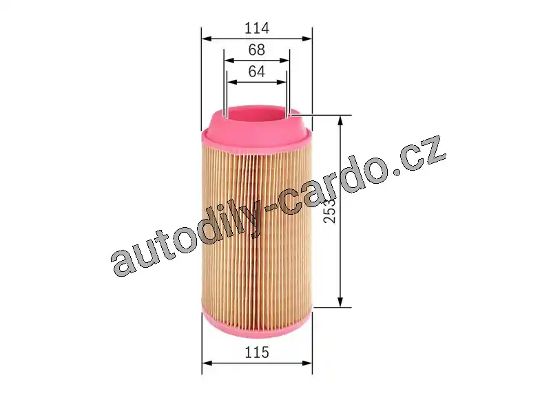 Vzduchový filtr BOSCH (BO F026400238) Časově Omezené