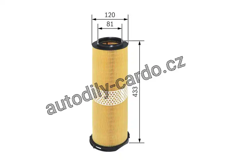 Vrácení Zdarma Vzduchový filtr BOSCH (BO F026400205)