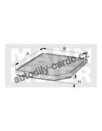 Kabinový filtr MANN CU2645 (MF CU2645) - DAEWOO Top Prodej