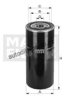Výprodej Hydraulický filtr MANN MF W9018