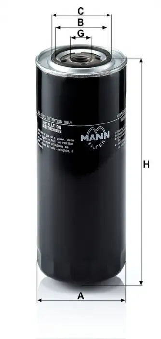 Originální Palivový filtr MANN WK11102/5 (MF WK11102/5)