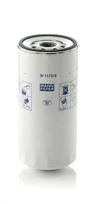 Dokud Zásoby Vydrží Olejový filtr MANN W1170/9 (MF W1170/9) - FORD