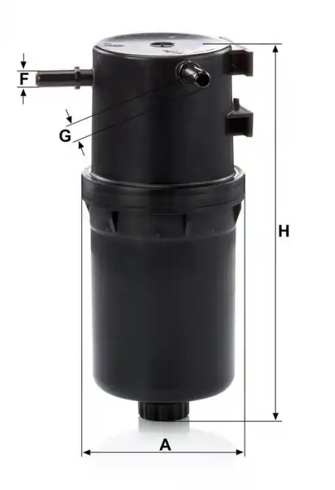 Novinka Palivový filtr MANN MF WK9016