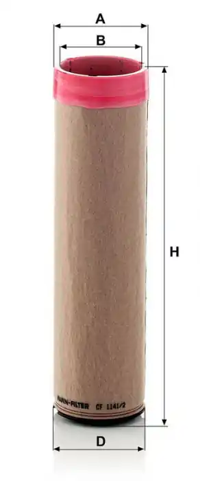 Vzduchový filtr MANN MF CF1141/2 Novinka
