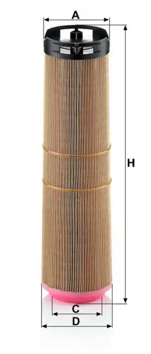 Top Prodej Vzduchový filtr MANN C12178/2 (MF C12178/2) - MERCEDES-BENZ
