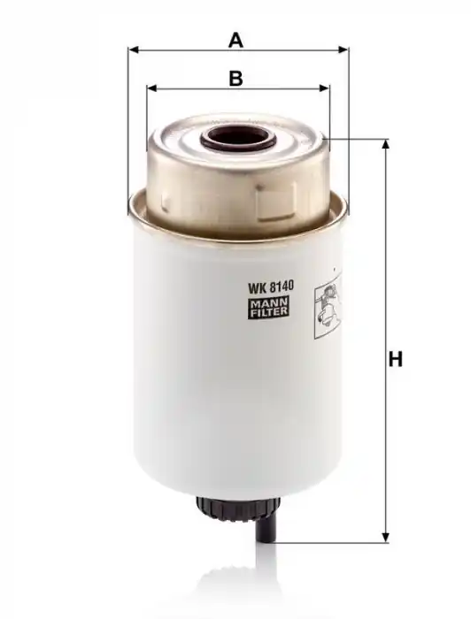 Víkendová Akce Palivový filtr MANN WK8140 (MF WK8140)
