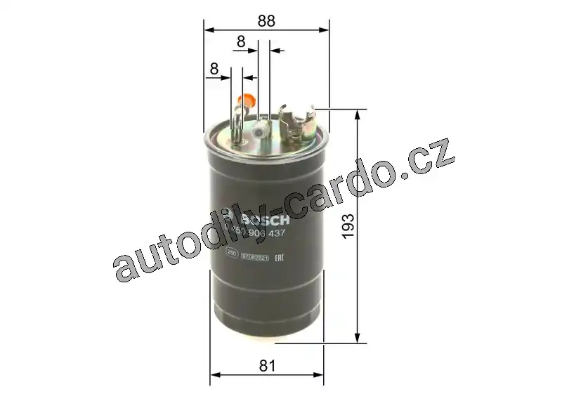 Levný Palivový filtr BOSCH (0450906437)