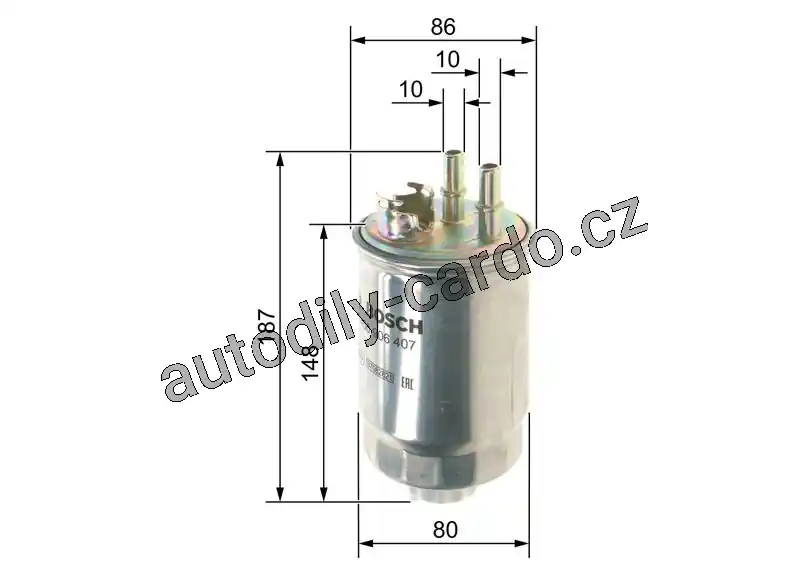 Palivový filtr BOSCH (BO 0450906407) Novinka