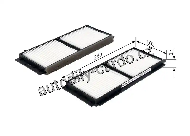 Kabinový filtr BOSCH (BO 1987432209) Akční Nabídka