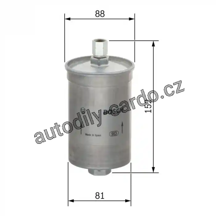 Kup Teď Palivový filtr BOSCH (BO 0450905145)