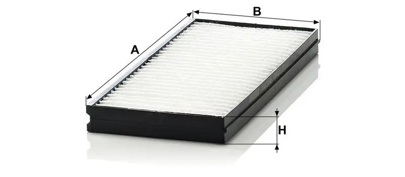 Kabinový filtr MANN CU26000-2 (MF CU26000-2) - KIA Výhodná Nabídka