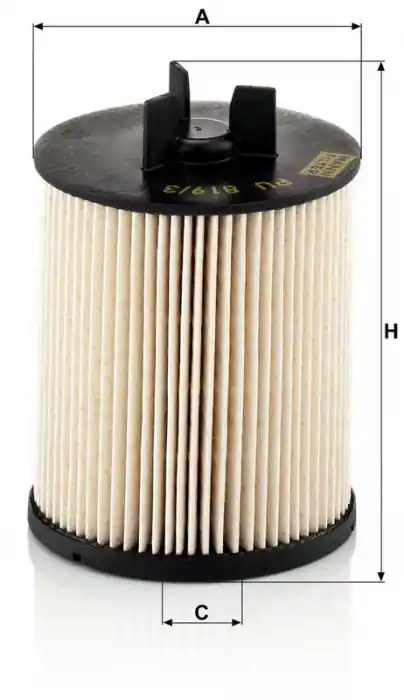 Zlevněný Palivový filtr MANN PU819/3X (MF PU819/3X) - AUDI