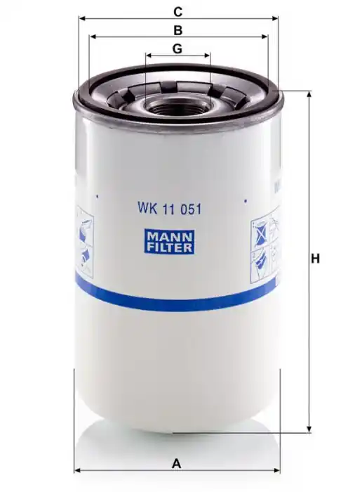 Sleva Palivový filtr MANN WK11051