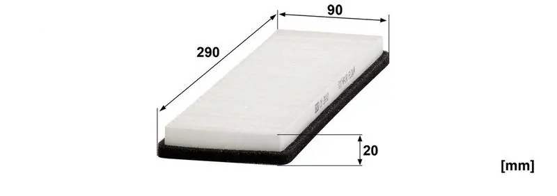 Kabinový filtr MANN CU2910 (MF CU2910) Akce