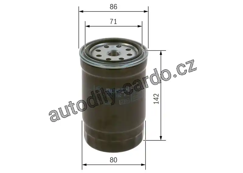 Pouze Dnes Palivový filtr BOSCH (F026402813)
