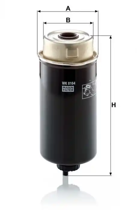 Cenový Hit Palivový filtr MANN WK8164 (MF WK8164)