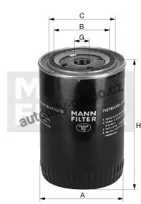 Filtr chladiva MANN MF WA940/17 Odeslání Ihned