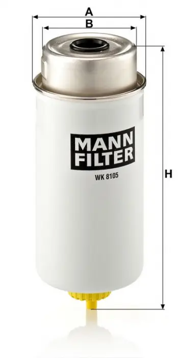 Palivový filtr MANN WK8105 (MF WK8105) - FORD Časově Omezené