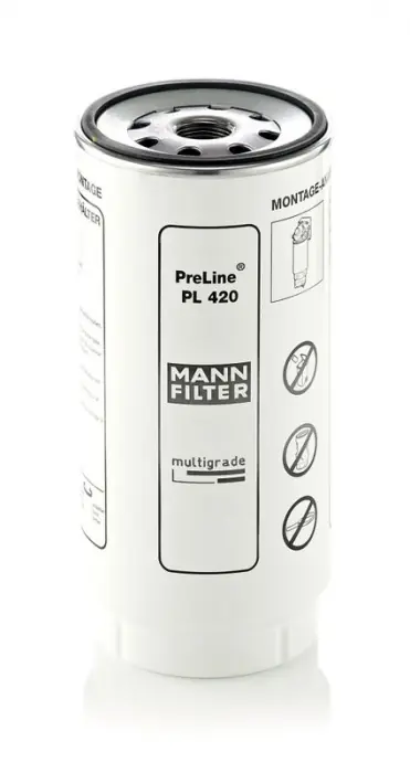 Nová Kolekce Palivový filtr MANN PL420X (MF PL420X) - DAF, GINAF
