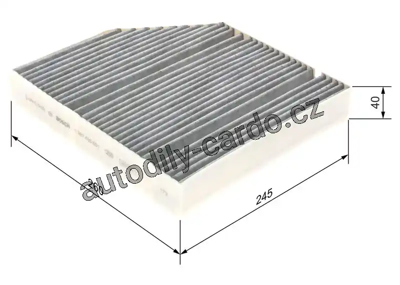 Kabinový filtr BOSCH 1987435601 Pouze Dnes