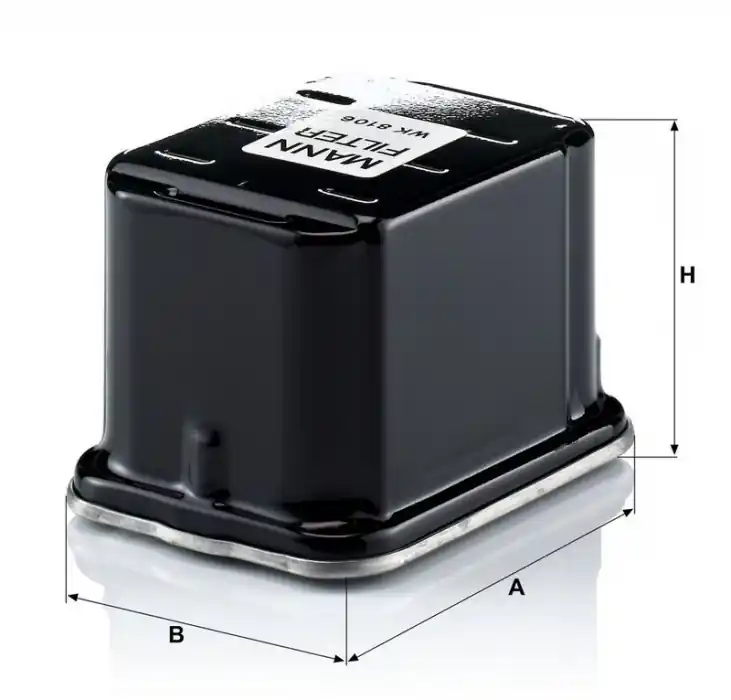 Palivový filtr MANN WK8106 (MF WK8106) Ověřený