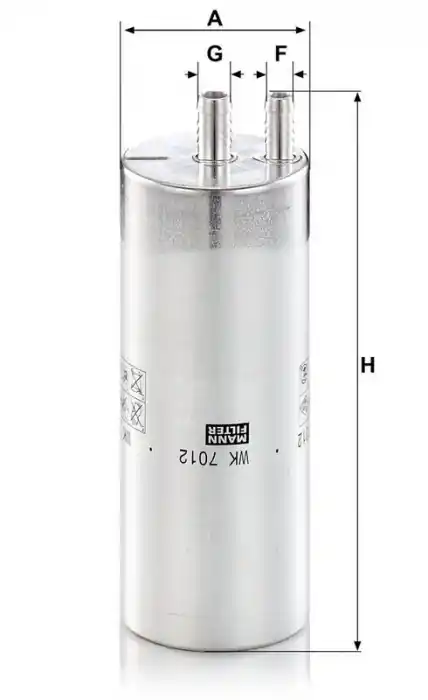 Palivový filtr MANN (MF WK7012) Cenový Hit
