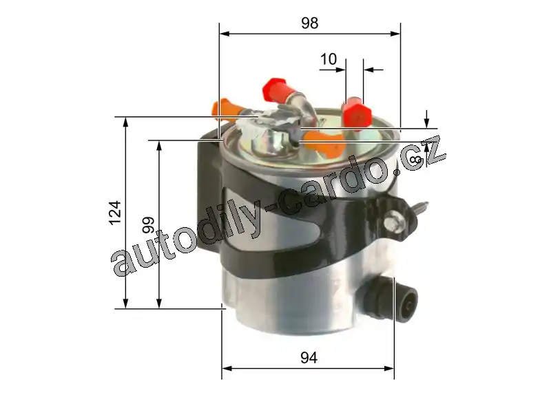 Bezpečná Platba Palivový filtr BOSCH (F026402016)