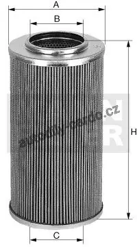 Horká Nabídka Hydraulický filtr MANN MF HD618