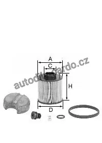 Doprava Zdarma Filtr močoviny (AdBlue) MANN MF U620/4XKIT