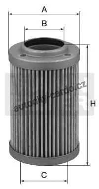 Oblíbený Hydraulický filtr MANN MF HD615/1
