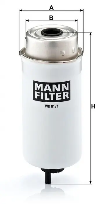 Palivový filtr MANN MF WK8171 Jen Po Omezenou Doba