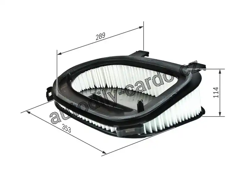 Autentický Vzduchový filtr BOSCH (BO F026400366)