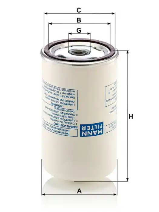 Horká Nabídka Filtr vzduchový kompresor MANN MF LB719/2