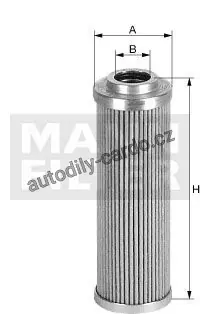 Nejprodávanější Hydraulický filtr MANN MF HD512/3