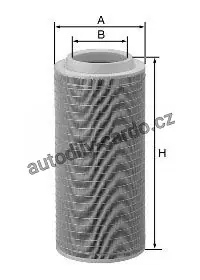 Vzduchový filtr MANN C22580 (MF C22580) Aktuální