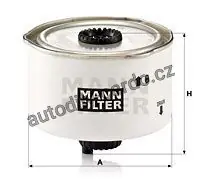 Palivový filtr MANN MF WK8022 Přímo Od Výrobce